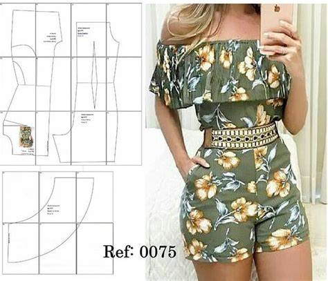 Conjunto blusa y short